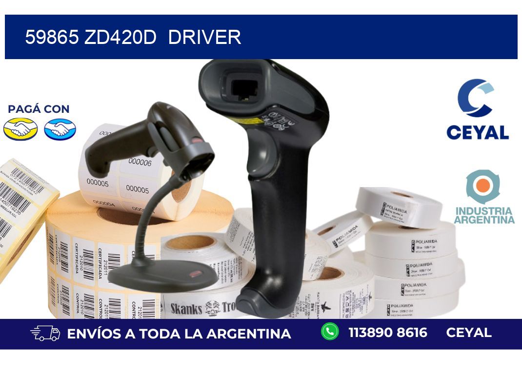 59865 ZD420d  driver