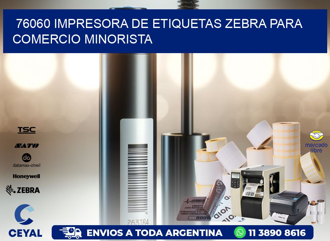76060 impresora de etiquetas zebra para comercio minorista
