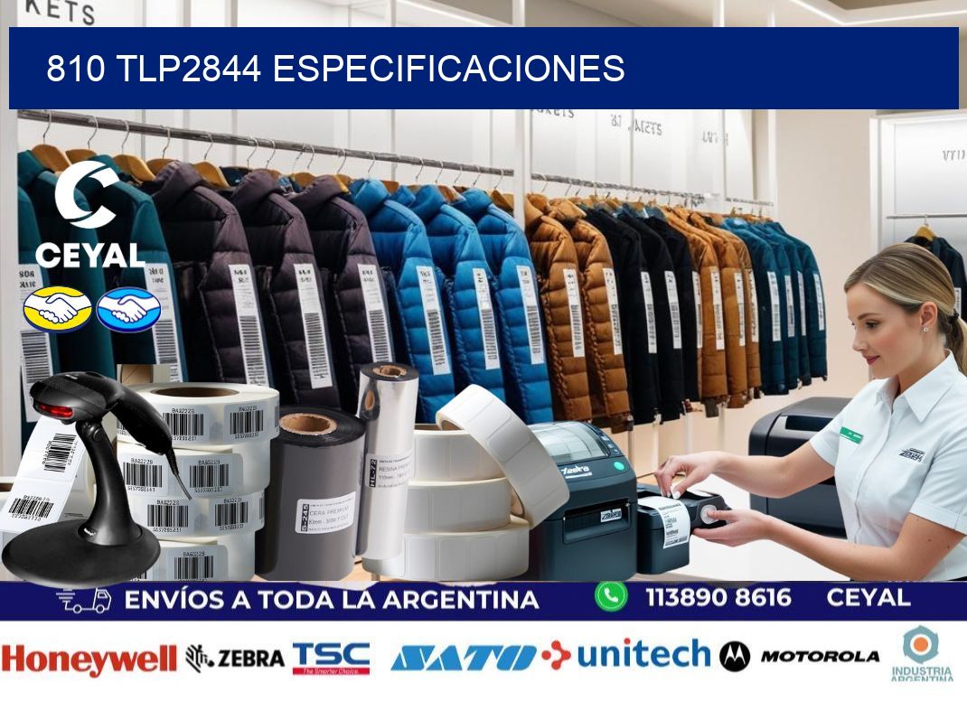 810 TLP2844 especificaciones