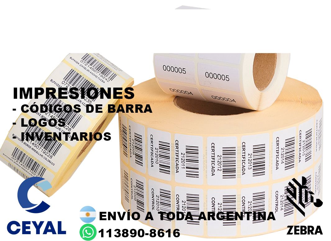8230 Etiquetas adhesivas para consumoi masivo