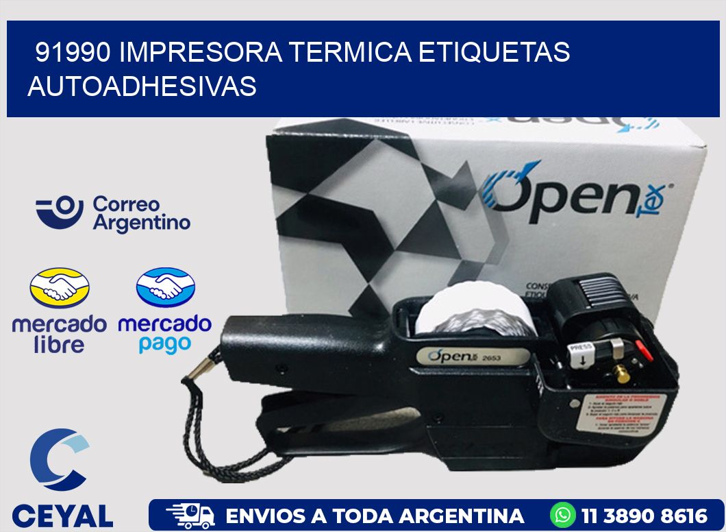 91990 Impresora termica etiquetas autoadhesivas