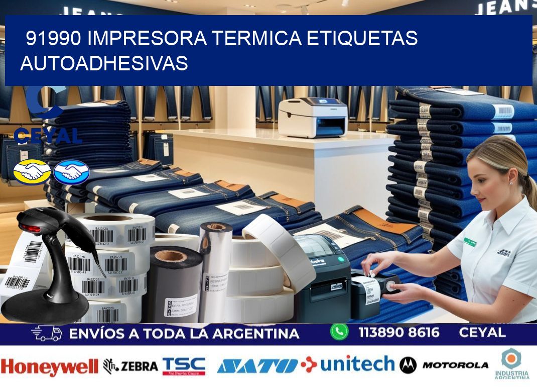 91990 Impresora termica etiquetas autoadhesivas