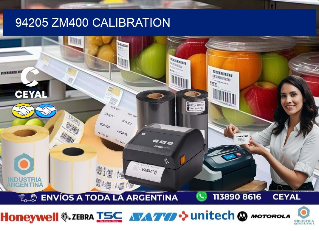 94205 ZM400 Calibration