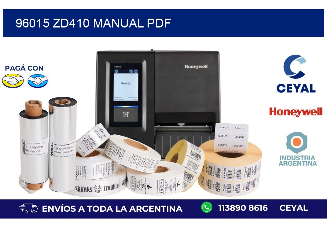 96015 ZD410 manual PDF