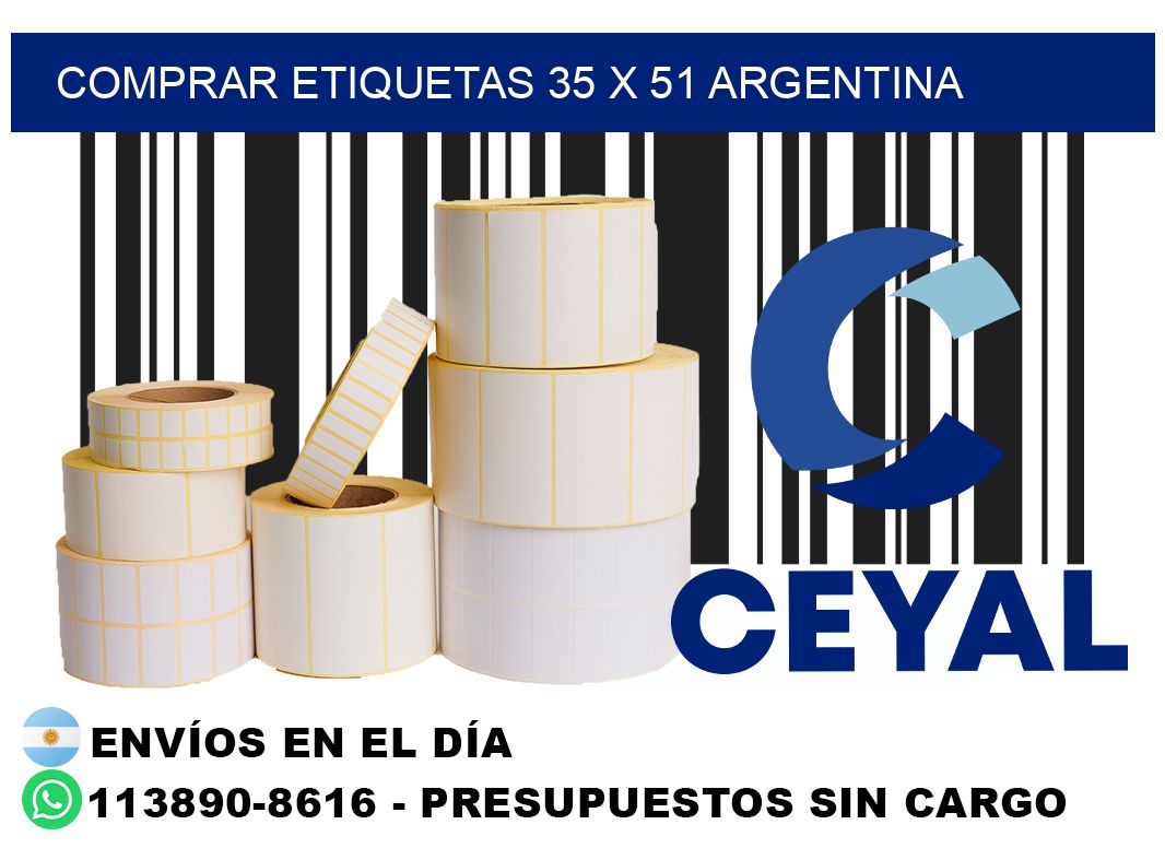 Comprar etiquetas 35 x 51 argentina