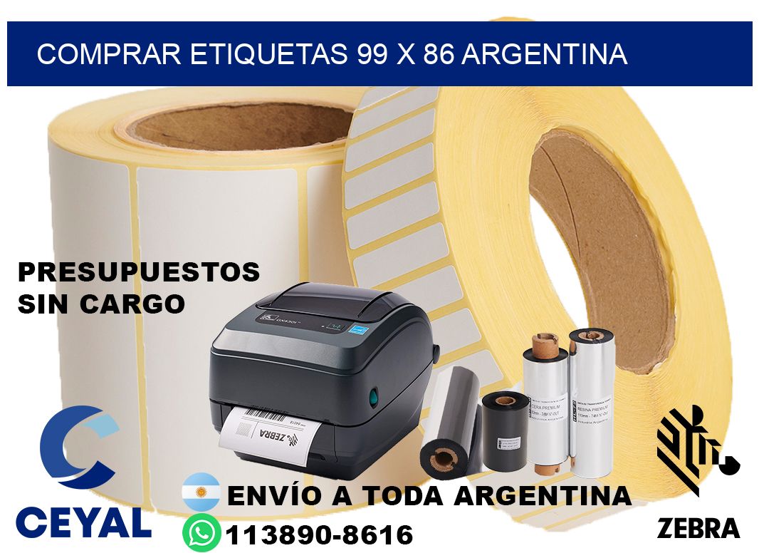 Comprar etiquetas 99 x 86 argentina