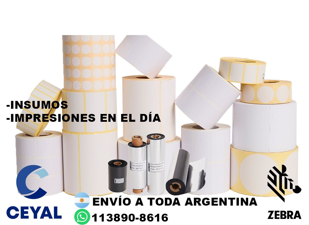 etiquetas personalizada  28 x 30 x 1000