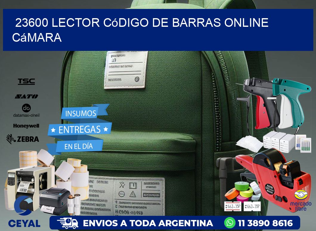 23600 Lector código de barras online cámara
