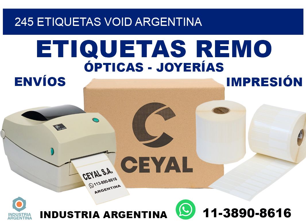245 etiquetas void argentina