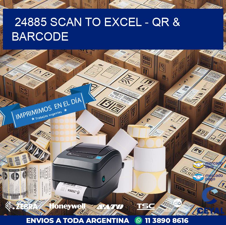 24885 Scan to Excel - QR & Barcode