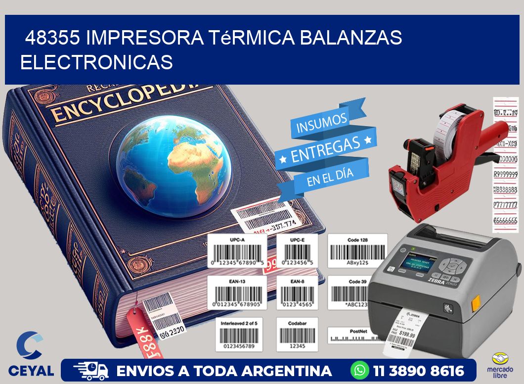 48355 impresora térmica balanzas electronicas