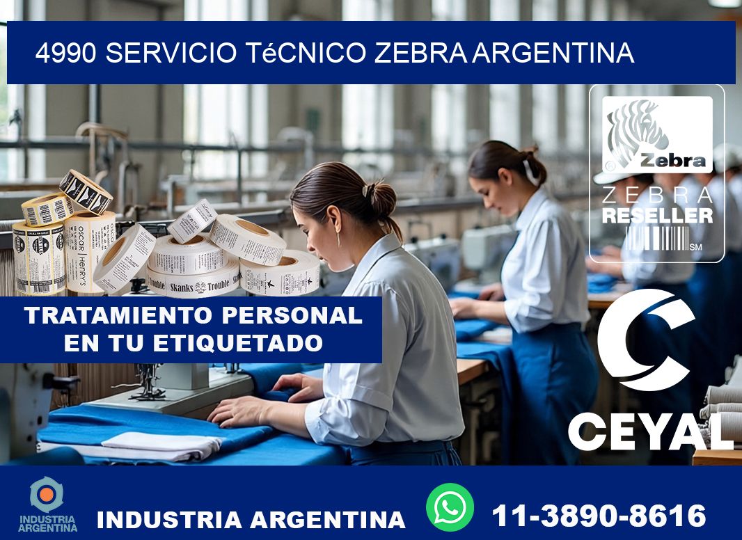 4990 servicio técnico zebra argentina