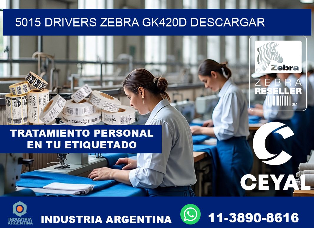 5015 drivers zebra gk420d descargar