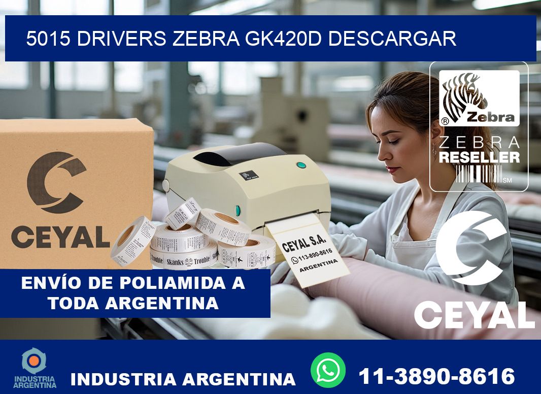 5015 drivers zebra gk420d descargar