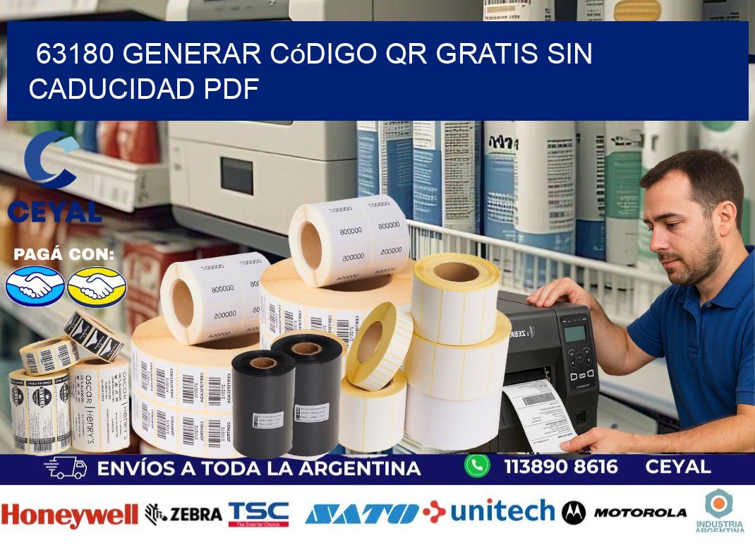 63180 Generar código QR gratis sin caducidad PDF