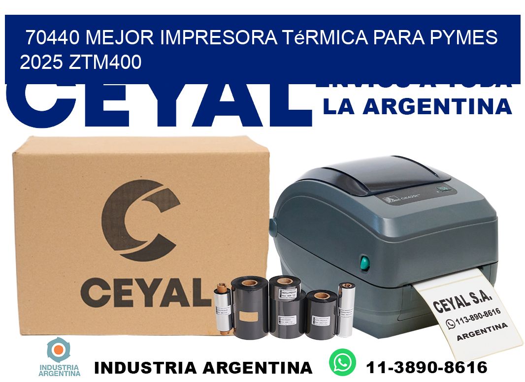 70440 mejor impresora térmica para pymes 2025 ZTM400