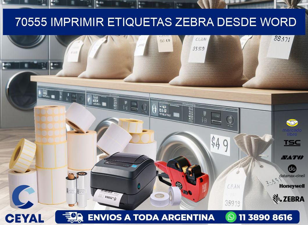 70555 imprimir etiquetas zebra desde word