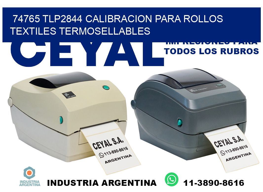 74765 tlp2844 calibracion para rollos textiles termosellables