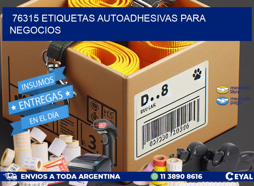 76315 etiquetas autoadhesivas para negocios