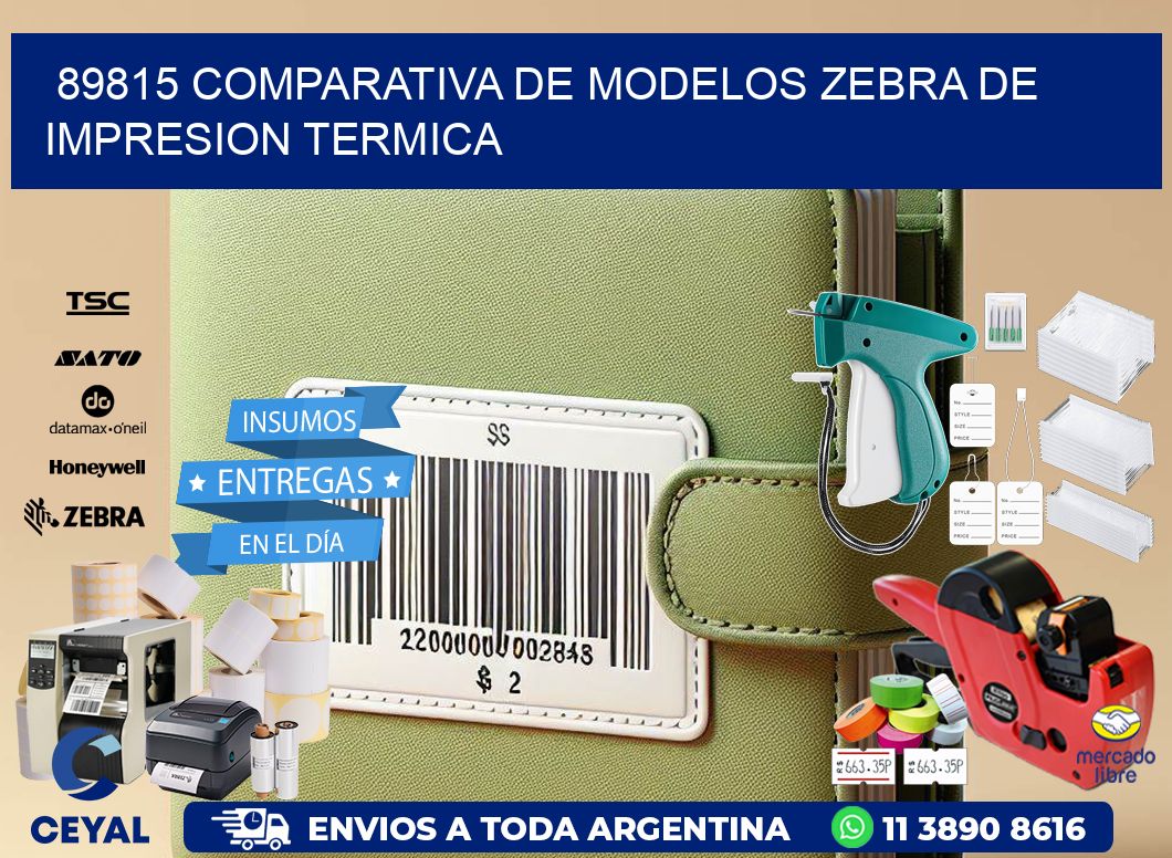 89815 comparativa de modelos zebra de impresion termica