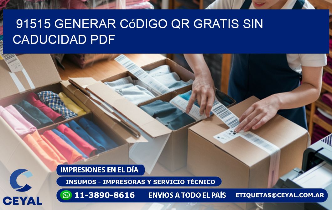 91515 Generar código QR gratis sin caducidad PDF