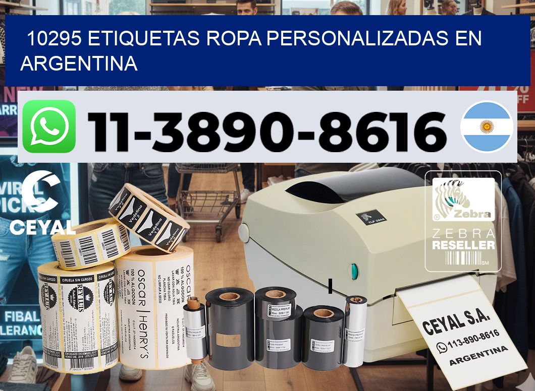 10295 Etiquetas ropa personalizadas en Argentina