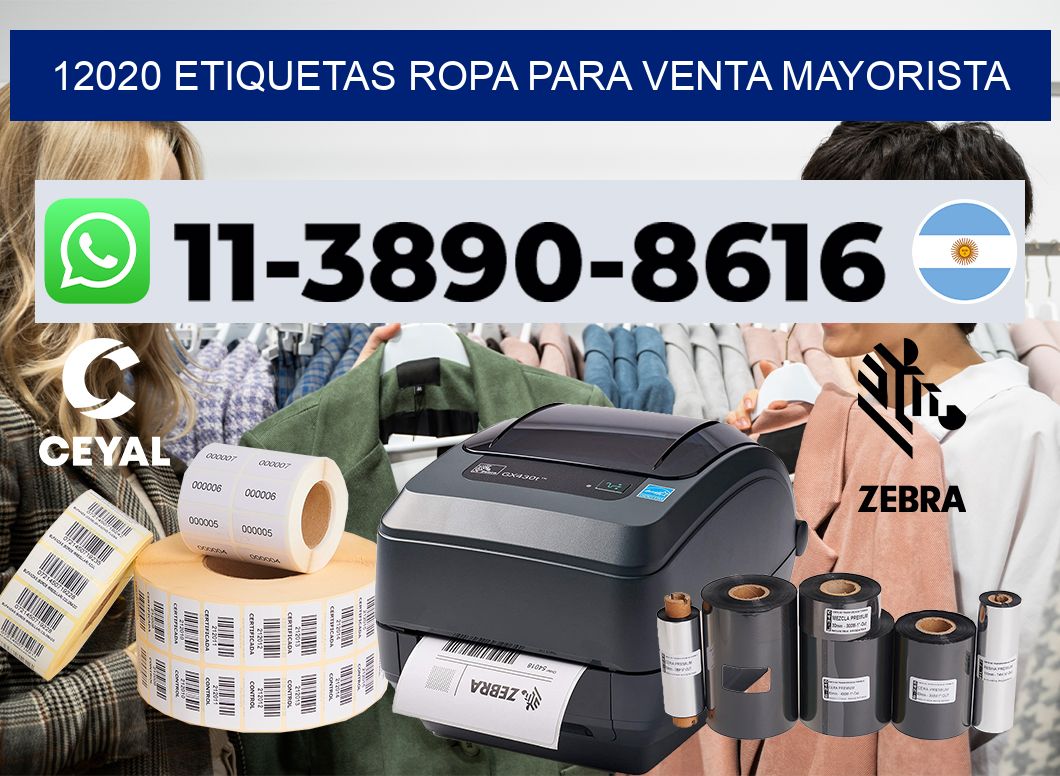 12020 Etiquetas ropa para venta mayorista