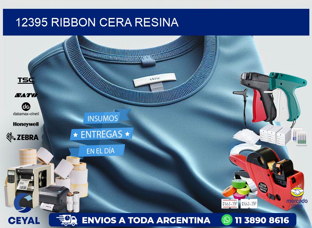 12395 ribbon cera resina