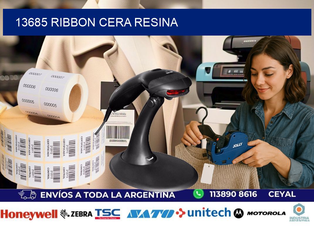 13685 ribbon cera resina