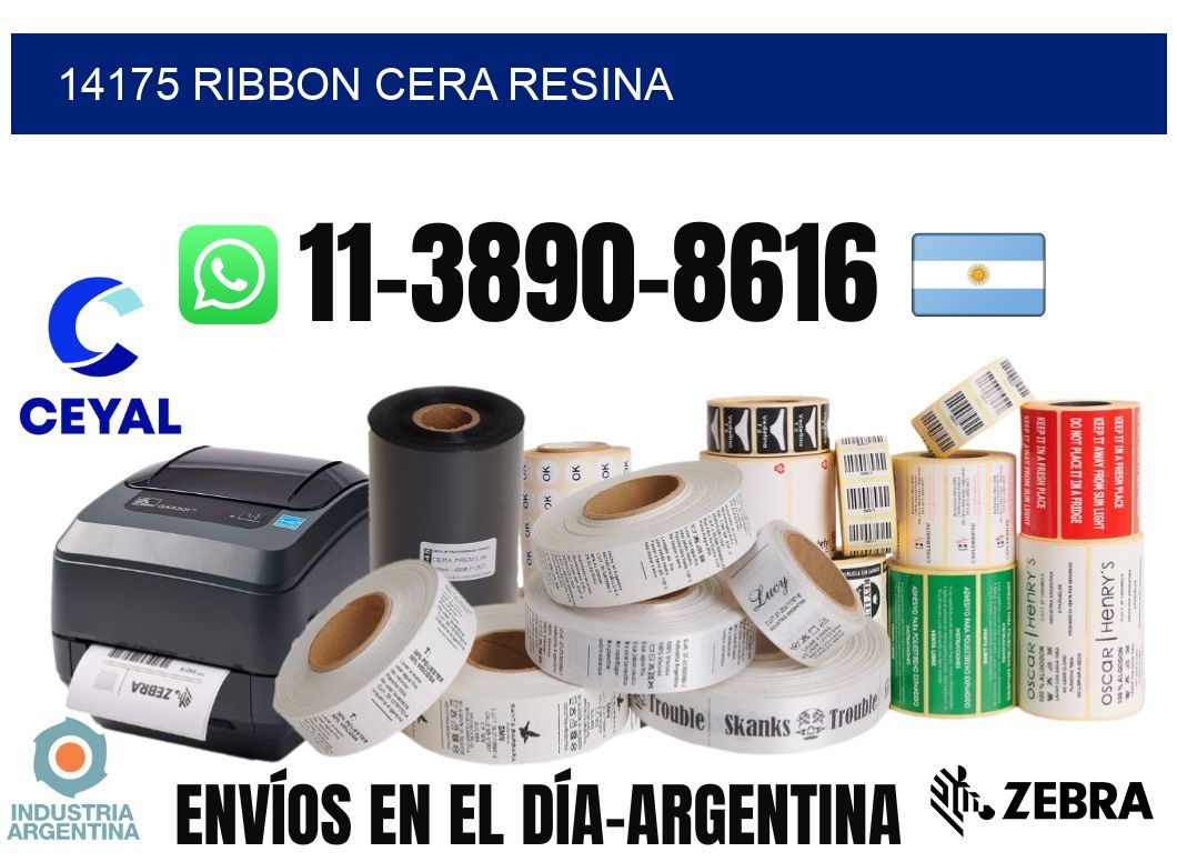 14175 ribbon cera resina