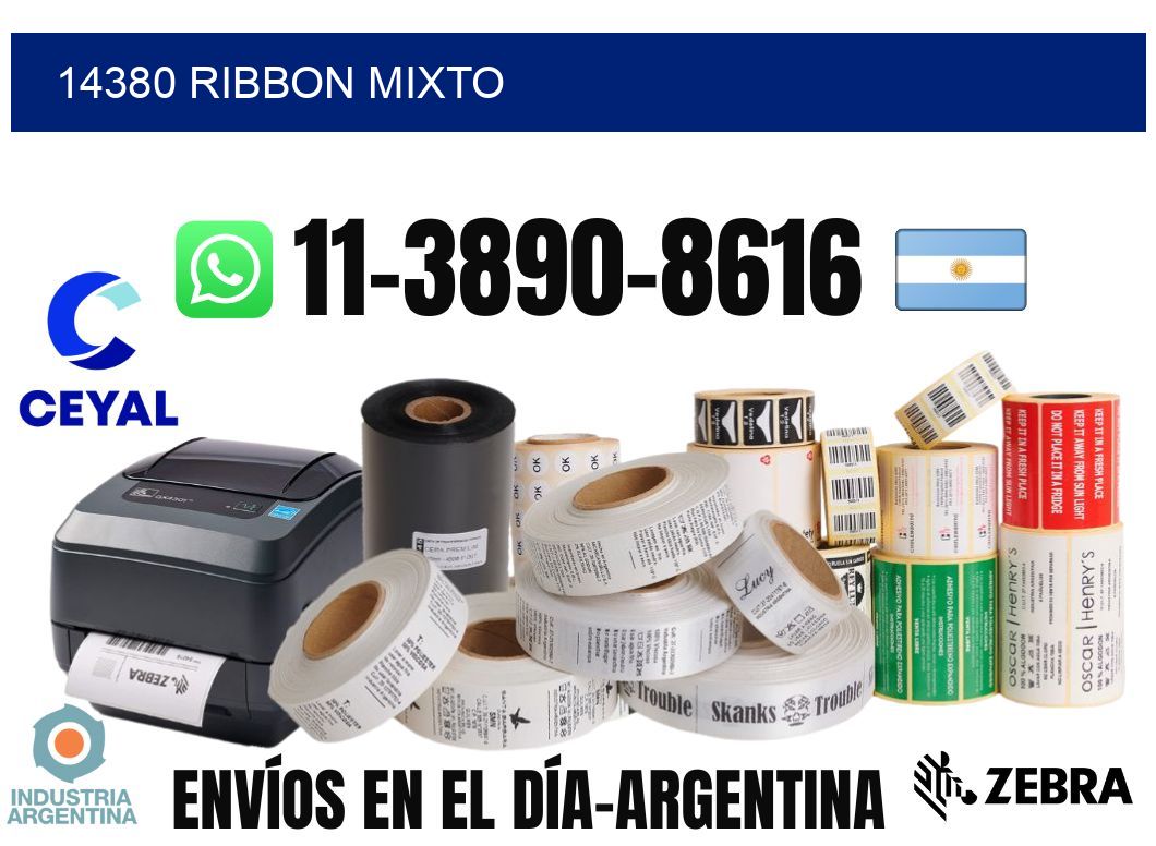 14380 ribbon mixto