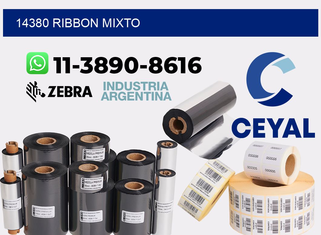 14380 ribbon mixto