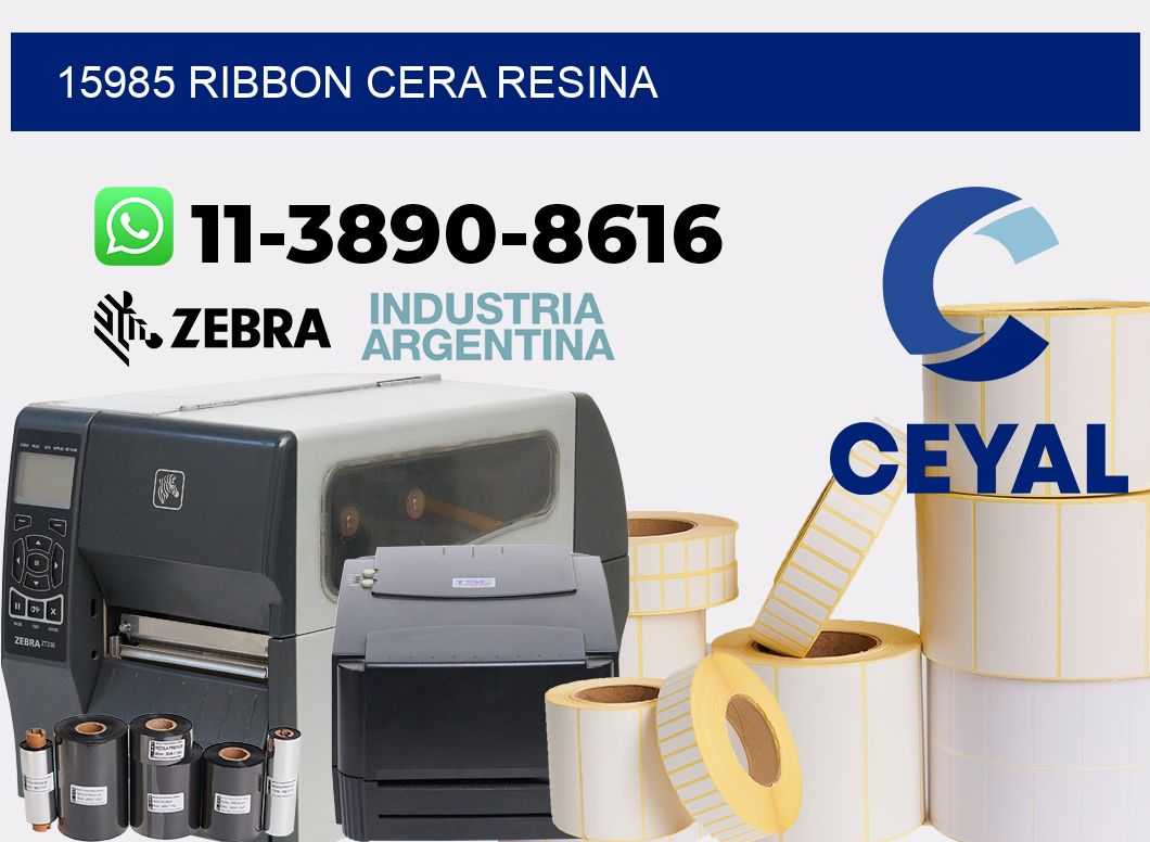 15985 ribbon cera resina