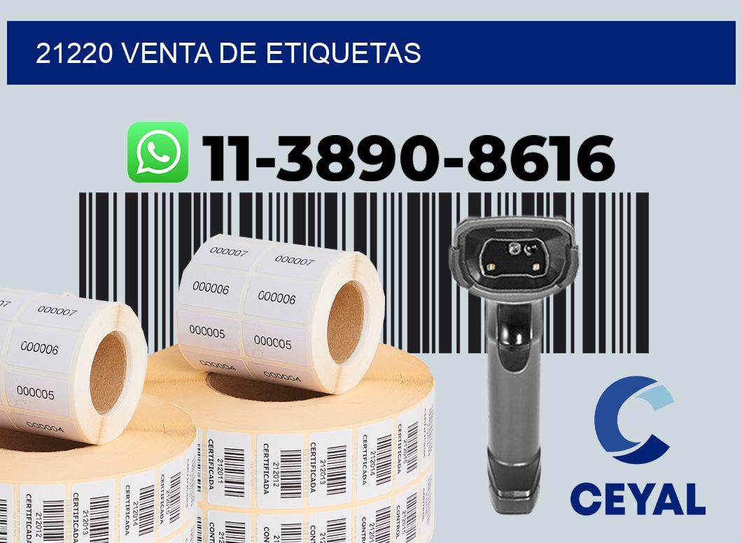 21220 venta de etiquetas