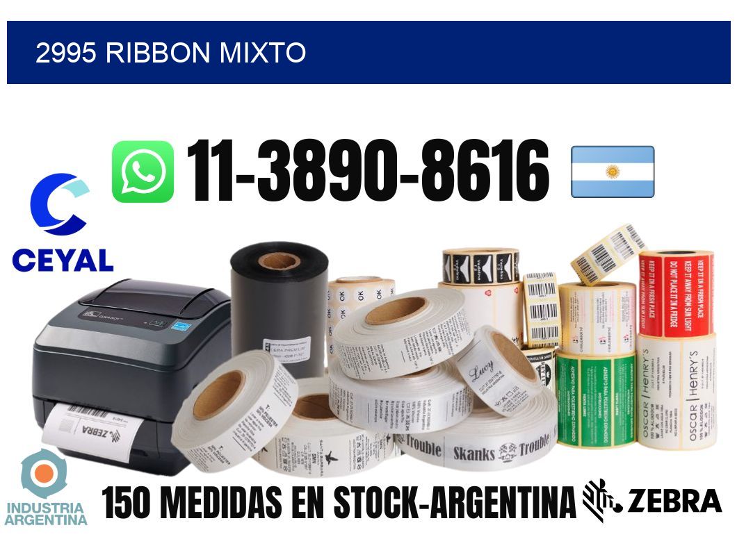 2995 ribbon mixto