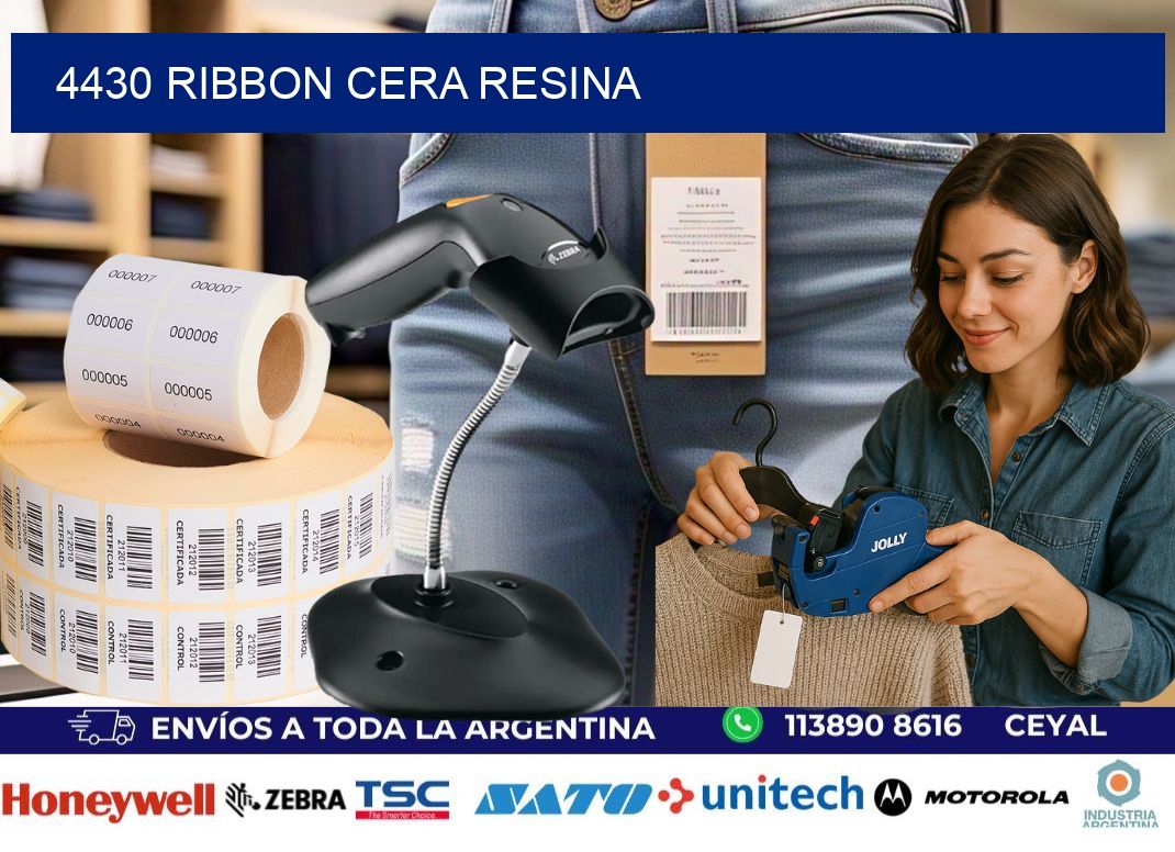 4430 ribbon cera resina