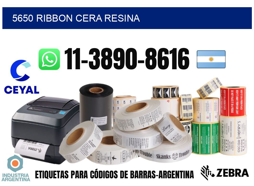 5650 ribbon cera resina