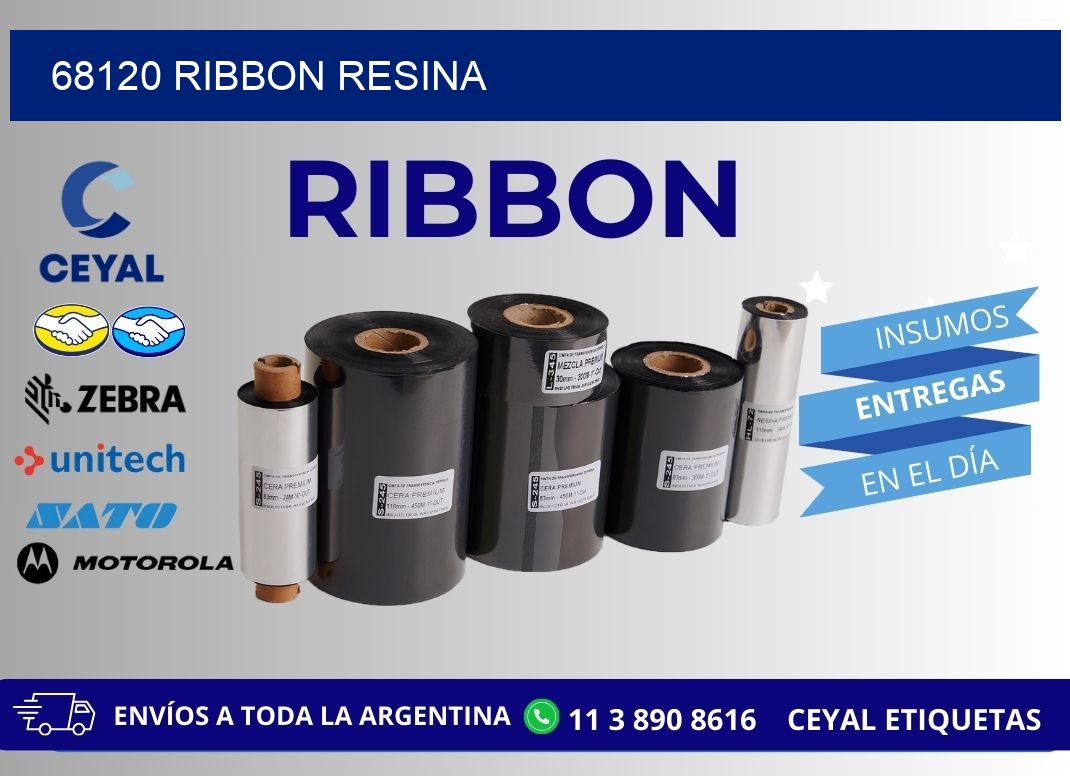 68120 ribbon resina