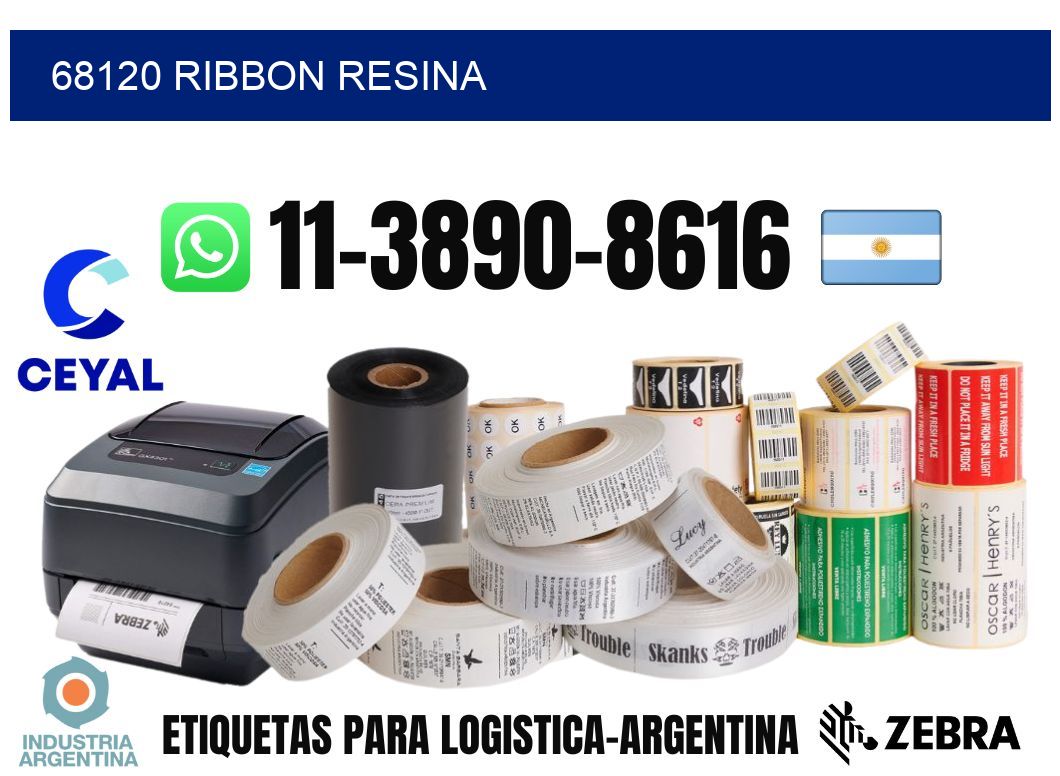68120 ribbon resina