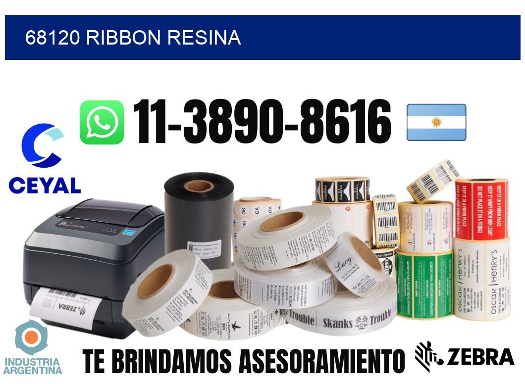 68120 ribbon resina