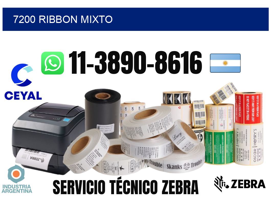 7200 ribbon mixto
