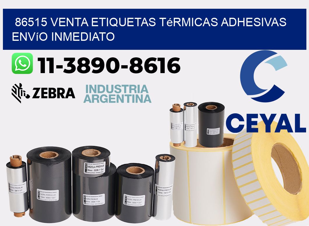 86515 venta etiquetas térmicas adhesivas envío inmediato