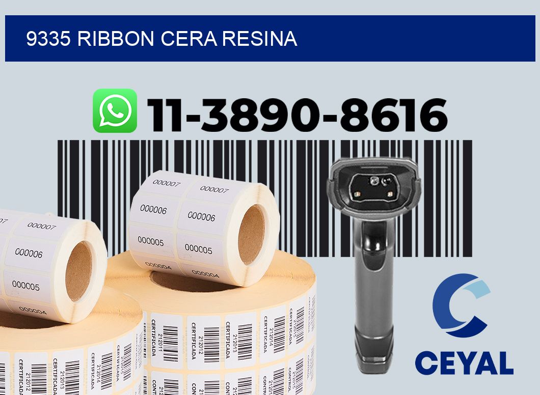 9335 ribbon cera resina