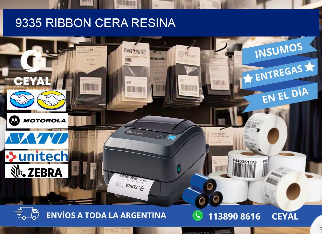 9335 ribbon cera resina