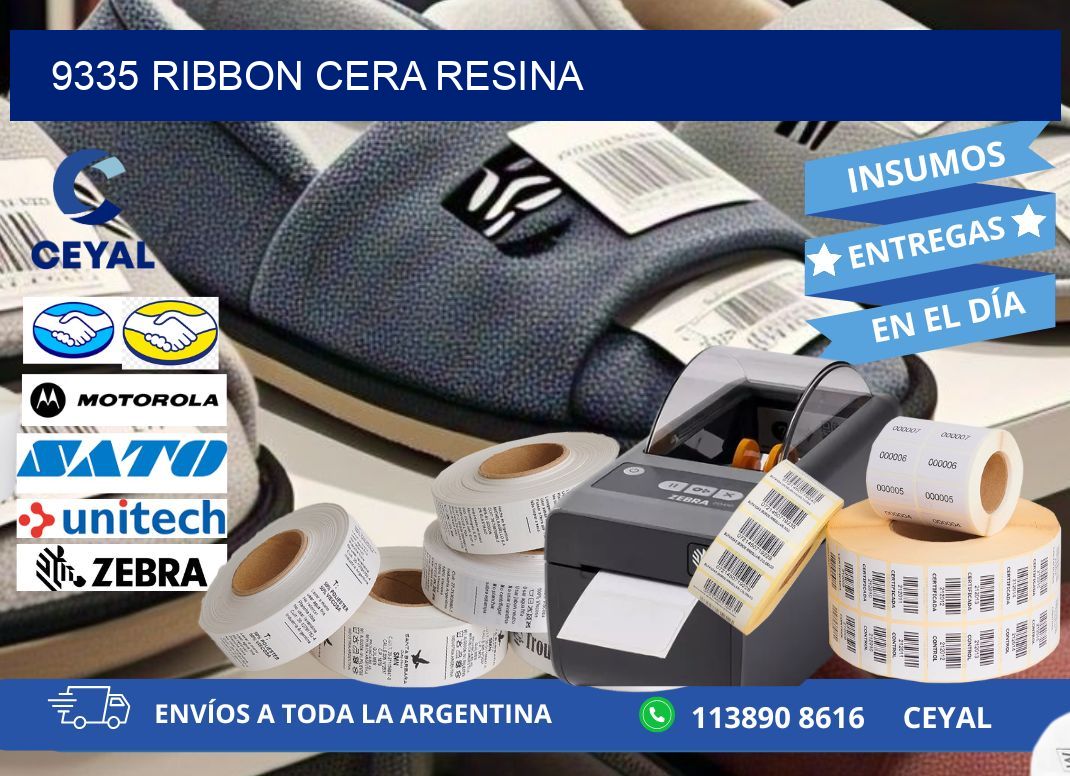 9335 ribbon cera resina
