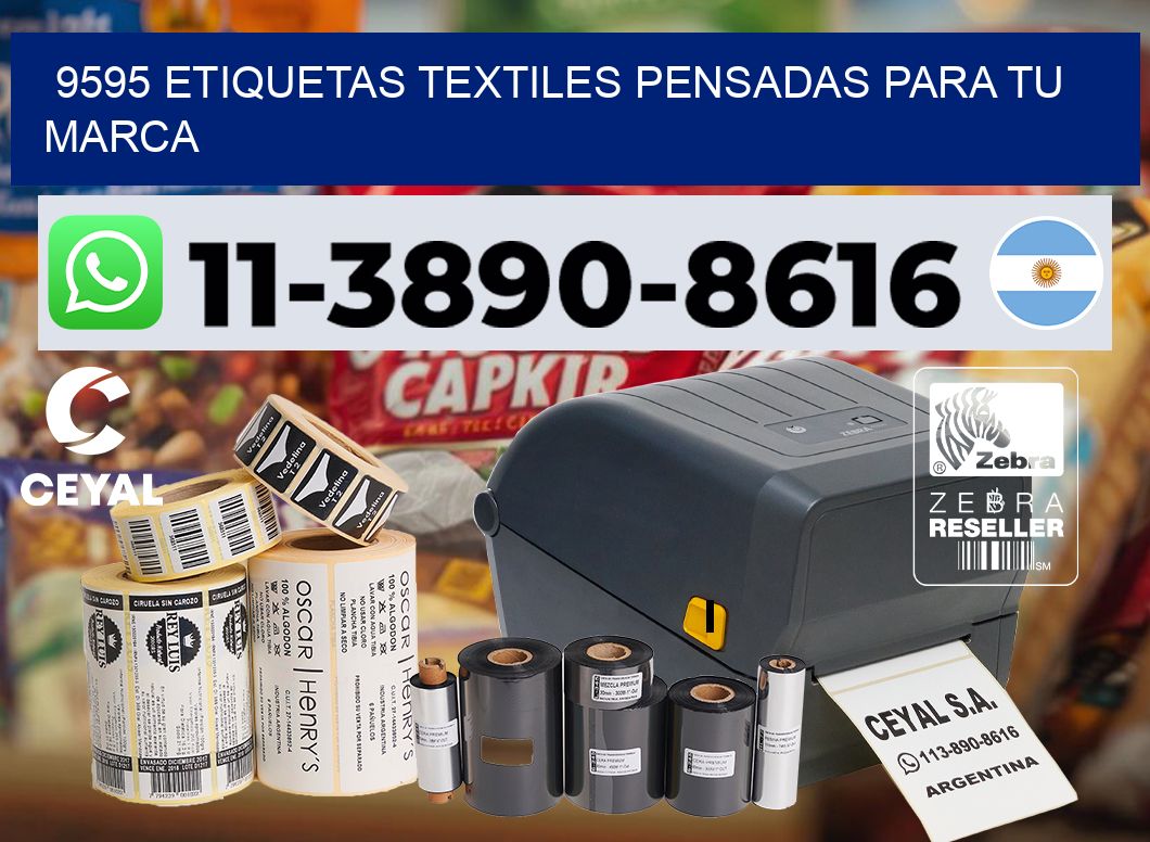 9595 Etiquetas textiles pensadas para tu marca