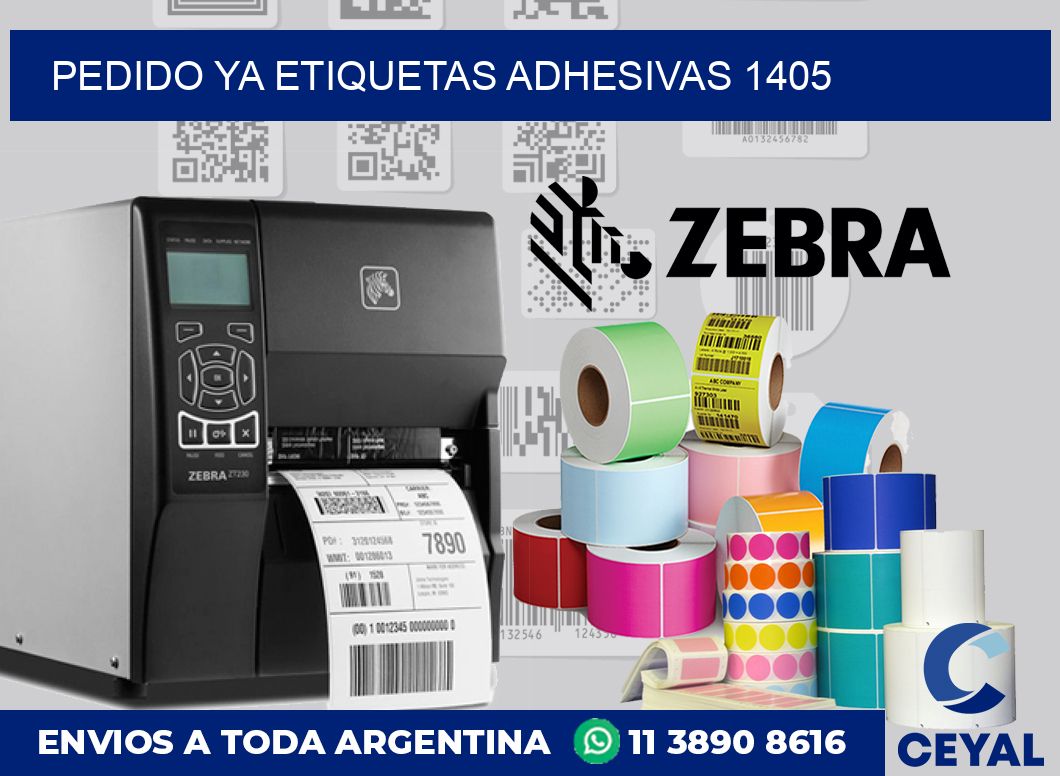 pedido ya etiquetas adhesivas 1405