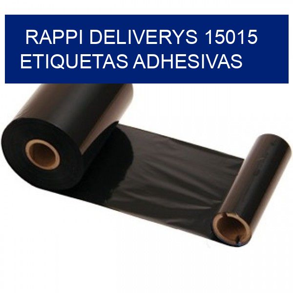 rappi deliverys 15015 etiquetas adhesivas