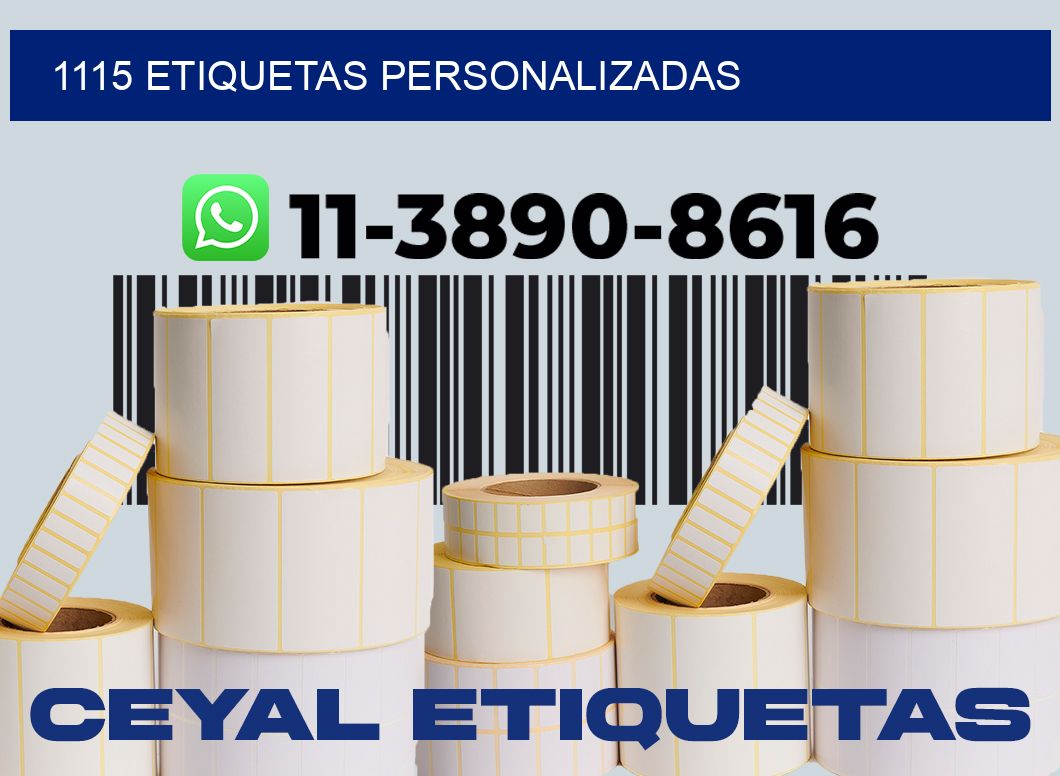 1115 etiquetas personalizadas
