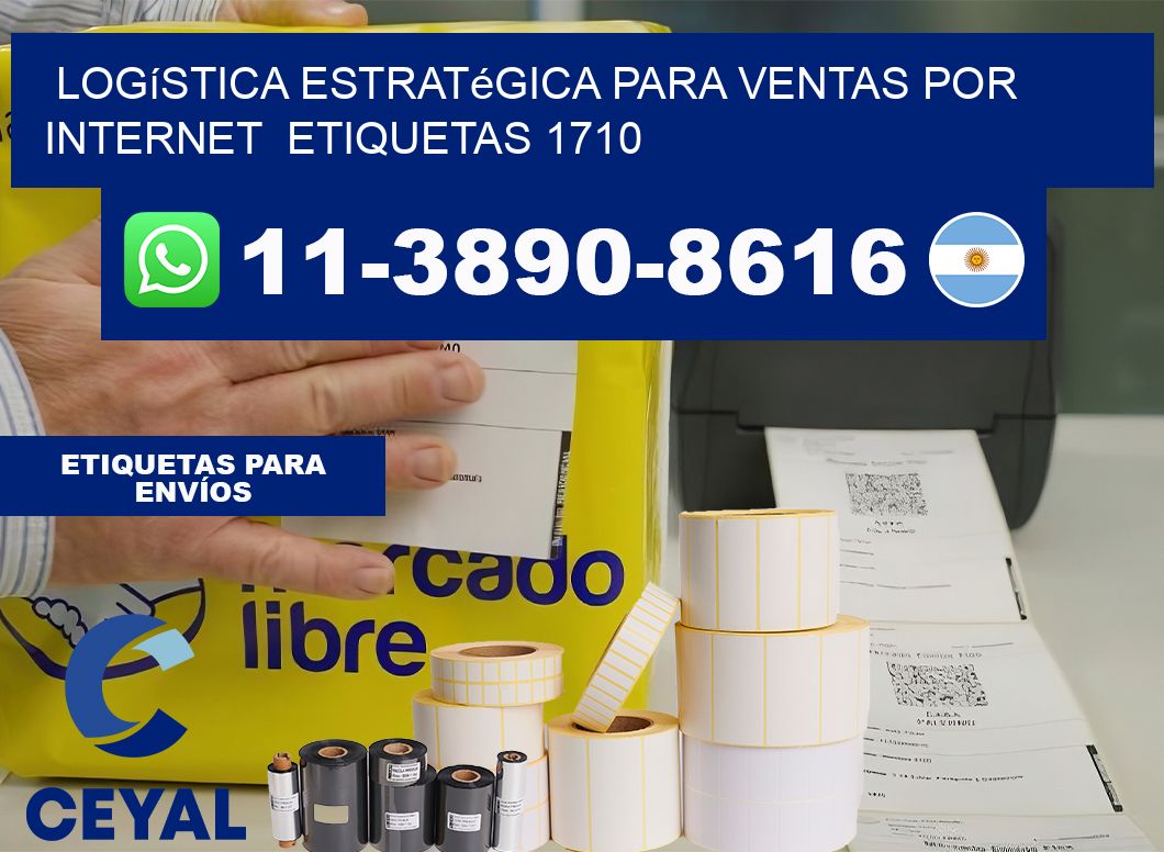 Logística estratégica para ventas por internet  etiquetas 1710